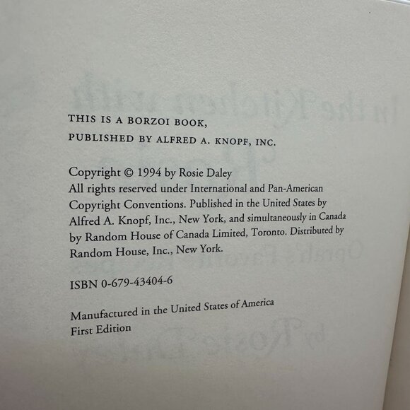 In The Kitchen With Rosie Oprahs Favorite Recipes Hardcover First Edition - Picture 4 of 5